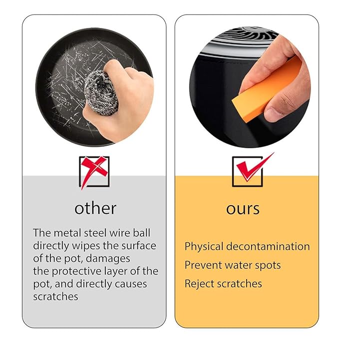 Rust Cleaning Easy Limescale Eraser Artifact,  Cleaner Eraser Rust Remover for Kitchen