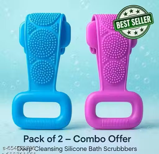 Eco-Friendly Silicone Bath Brush. (Buy 1 Get 1 Free)